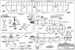 1928 Heath Super Parasol - 20in wingspan