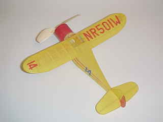 Livingston's Clipped Wing Monocoupe - 13in wingspan - Image 4