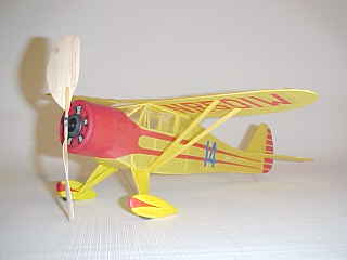 Livingston's Clipped Wing Monocoupe - 13in wingspan - Image 5